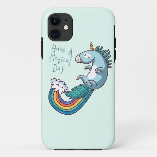 Coques Case-Mate iPhone La licorne ont un jour magique (Dos)