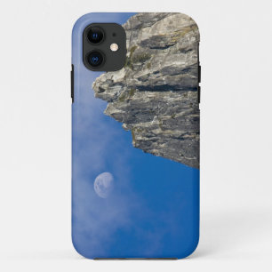 Coque Case-Mate Pour iPhone La lune se lève et brille à travers les nuages
