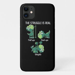 Case-Mate iPhone Case La lutte est drôle Gymnase de dinosaure T-Rex réel