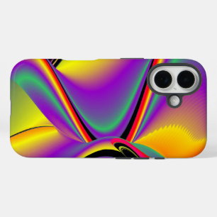 Coque Pour iPhone 16 La magie des couleurs Abstrait Rainbowart 3D