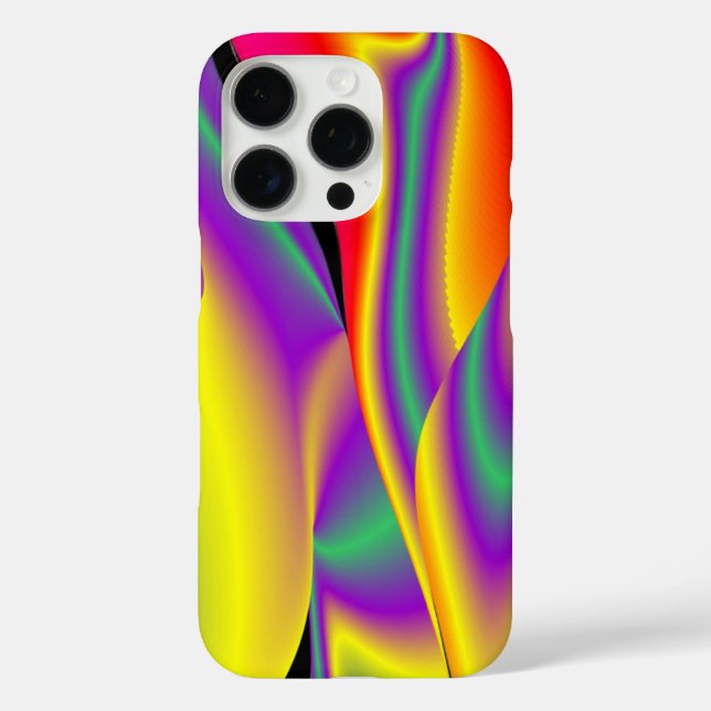 Coques Case-Mate iPhone La magie des couleurs Abstrait Rainbowart 3D (Verso)