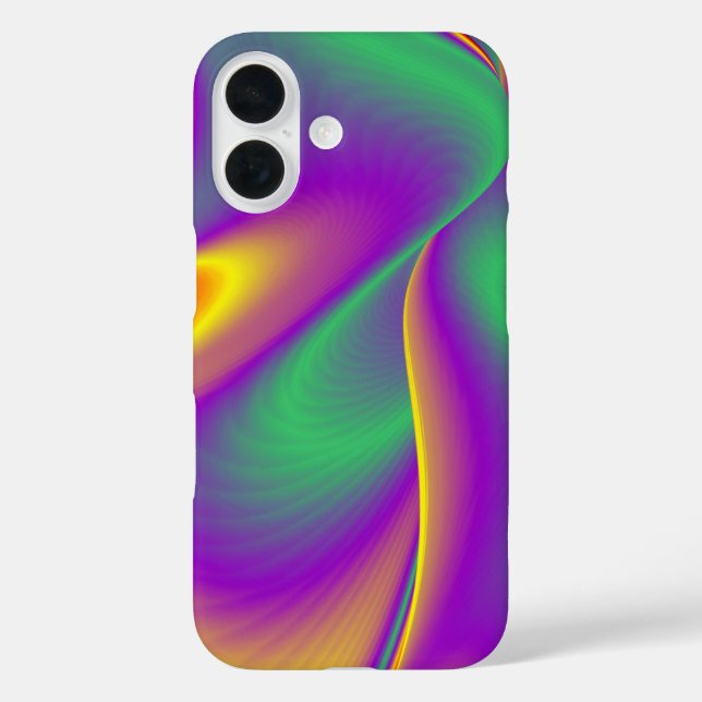 Coques Case-Mate iPhone La magie des couleurs Abstrait Rainbowart 3D (Verso)