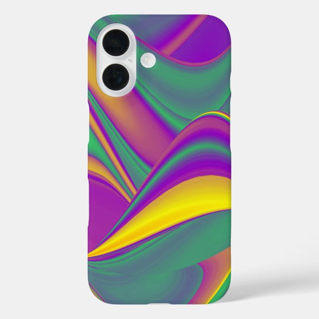 Coques Case-Mate iPhone La magie des couleurs Abstrait Rainbowart 3D (Verso)
