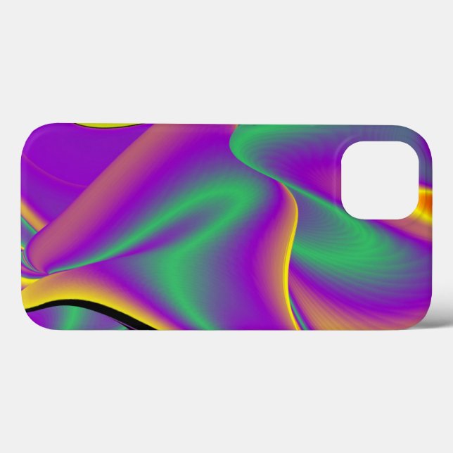 Coques Case-Mate iPhone La magie des couleurs Abstrait Rainbowart 3D (Verso (horizontal))