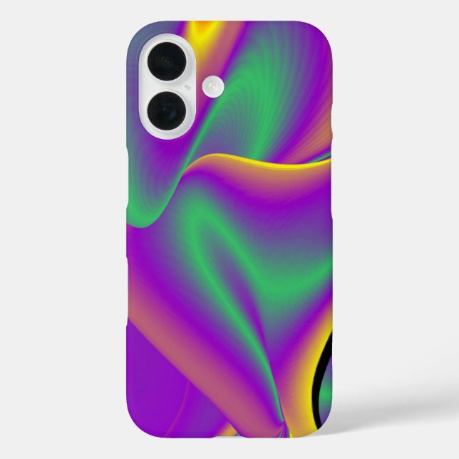 Coques Case-Mate iPhone La magie des couleurs Abstrait Rainbowart 3D (Verso)