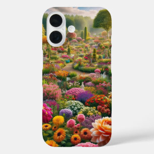 Coque Pour iPhone 16 La magie des fleurs - un paradis des couleurs