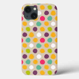 Coques Pour iPhone La Main-Drawn polka
