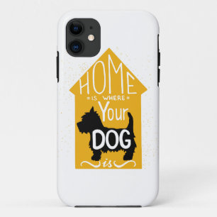 Etui iPhone Case-Mate La maison est où le chien est