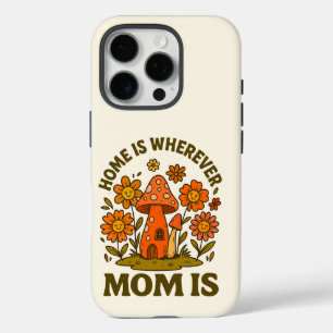 Coque iPhone 16 Pro La Maison Est Où Maman Est La Fête Des Mères