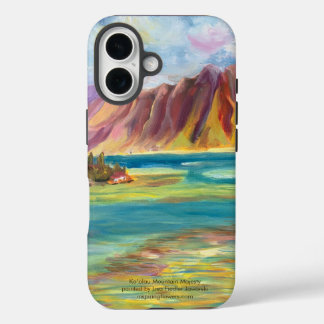 Coque Pour iPhone 16 La Majesté de la montagne Hawaiian Ko'olau