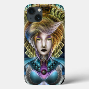 Case-Mate iPhone Case La Majesté De Trilia Fractal Portrait Imaginaire