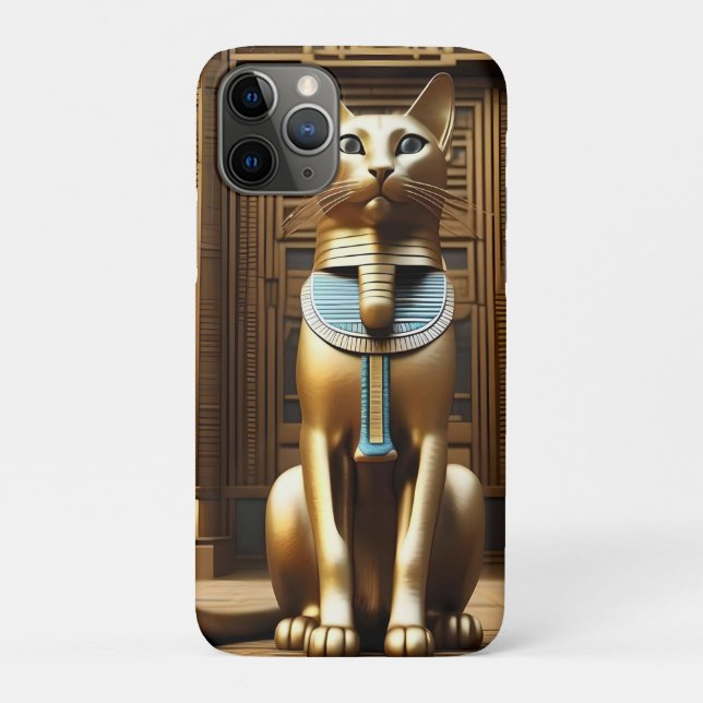 Coques Case-Mate iPhone La Majesté intemporelle : Le chat Pharaon Égyptien (Dos)