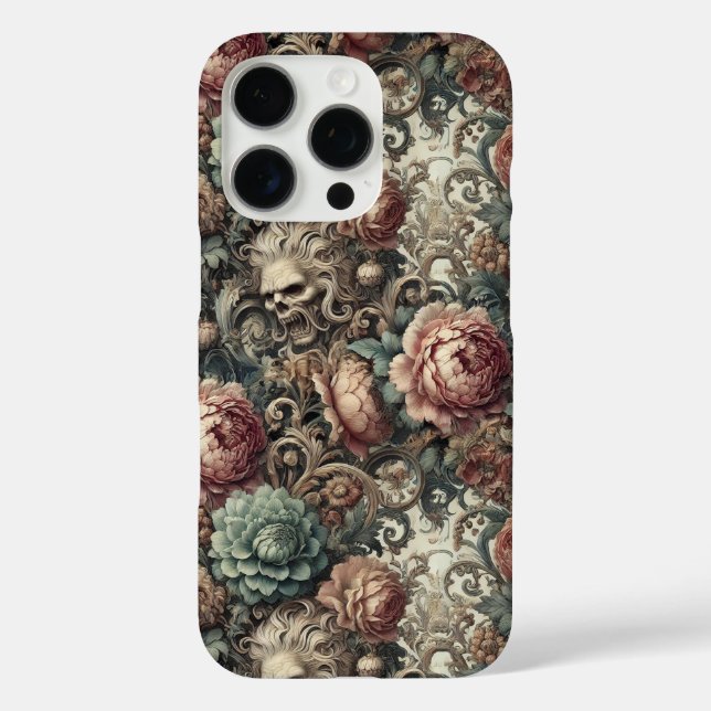 Coques Case-Mate iPhone La malédiction du botaniste - Floral victorien got (Verso)