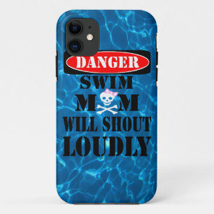 Coque Case-Mate Pour iPhone La maman de bain de danger criera fort téléphone