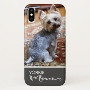 Case-Mate iPhone Case La maman de Yorkshire Terrier Yorkie ajoutent