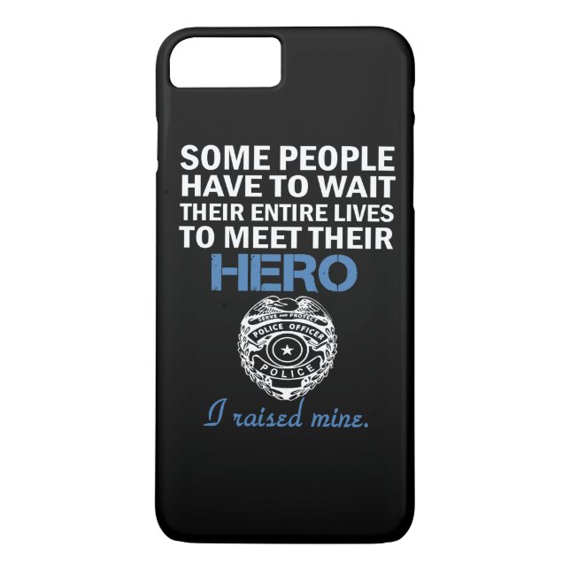 Coques Case-Mate iPhone La maman du policier (Dos)