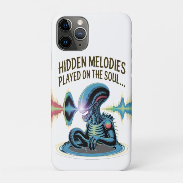 Coques Case-Mate iPhone la mélodie cachée joue sur l'âme (Dos)