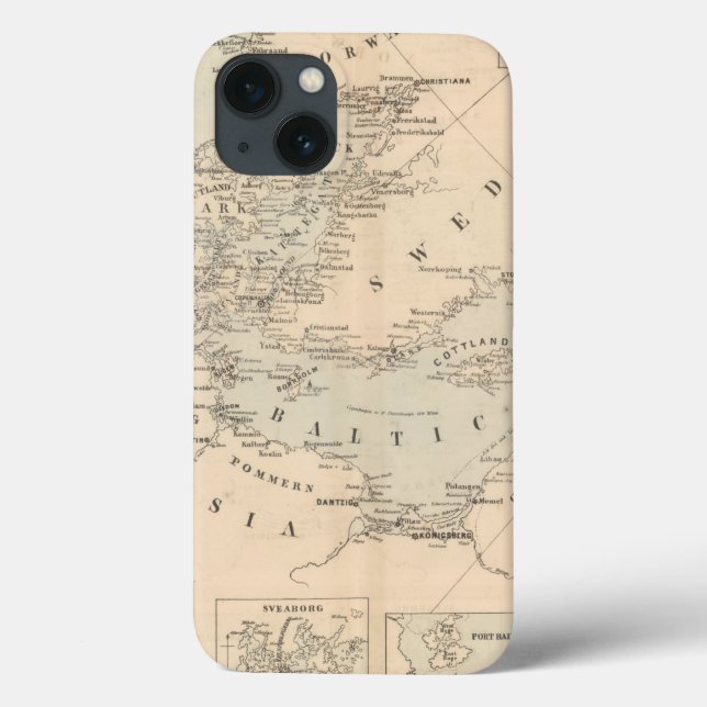 Coques Case-Mate iPhone La mer baltique (Verso)