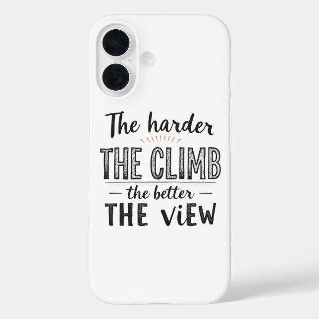 Coques Case-Mate iPhone La montée vaut le coup : Embrassez le voyage (Verso)