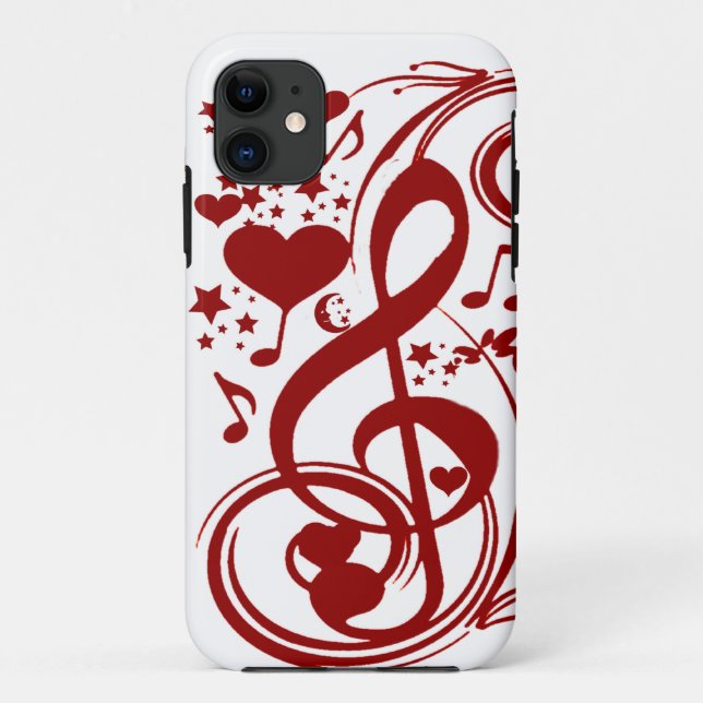 Coques Case-Mate iPhone La musique est amour_ (Dos)