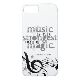 Coque iPhone 7 La musique est magique !