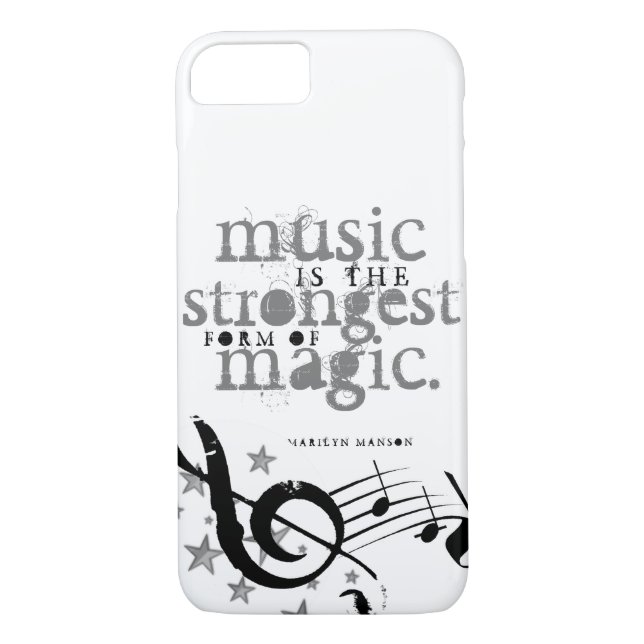 Coques Case-Mate iPhone La musique est magique ! (Dos)