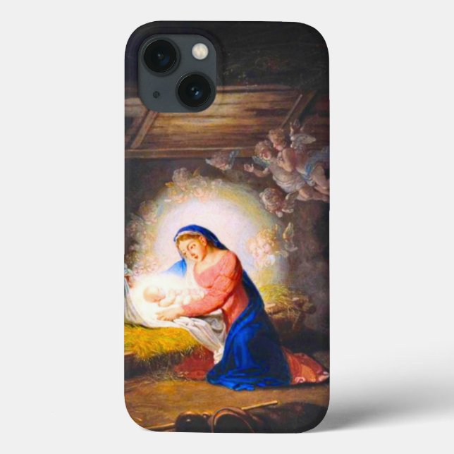 Coques Case-Mate iPhone La Nativité du Christ (Verso)