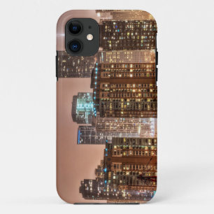 Etui iPhone Case-Mate La neige tombe au-dessus de l'horizon à la soiré