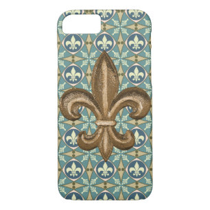 Coques Pour iPhone La Nouvelle-Orléans fleurie Gold Fleur De Lis