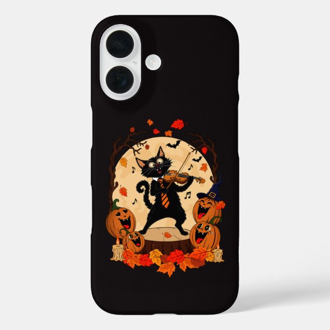 Coques Case-Mate iPhone La nuit d'Halloween.  (Verso)