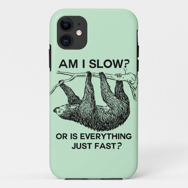 Coques Case-Mate iPhone La paresse suis moi ralentissent ? (Dos)