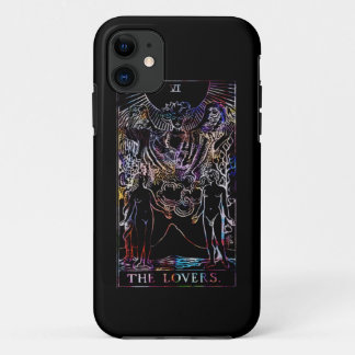 Coque iPhone 11 La partie de tarot d'amants