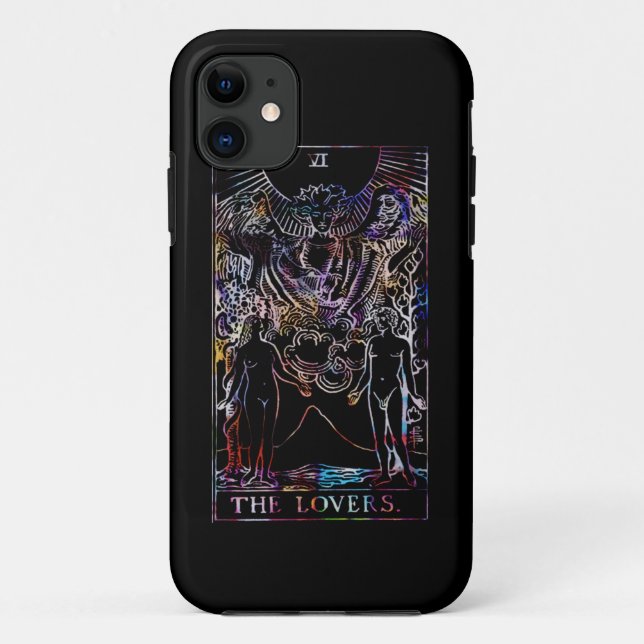 Coques Case-Mate iPhone La partie de tarot d'amants (Dos)