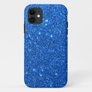 Coque iPhone 11 La Parties scintillant Bleue Clair Éclate