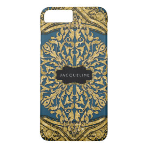 Coque Case-Mate iPhone La Parties scintillant d'or de Scroll marocaine se