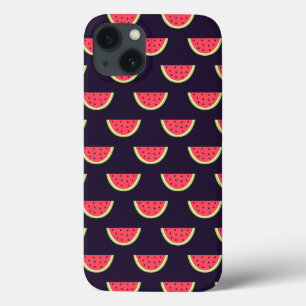 Etui iPhone Case-Mate La pastèque de Neon sur le Motif pourpre