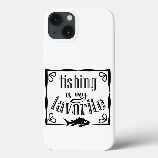 Coques Case-Mate iPhone La pêche est ma citation préférée (Verso)