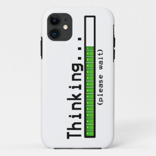 Coque Case-Mate Pour iPhone La pensée, attendent svp…