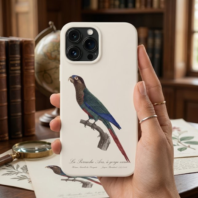 Coques Case-Mate iPhone La Perruche Ara, à gorge variée  (The Painted Parakeet, Pyrrhura Picta. iPhone Case)