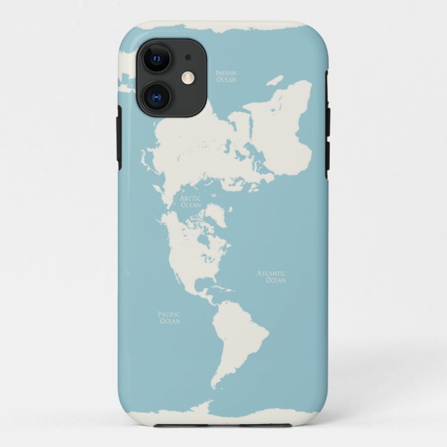 Coques Case-Mate iPhone La perspective importe carte du monde (Dos)