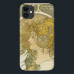 Coque Case-Mate iPhone La Plume d'Alphonse Mucha<br><div class="desc">"The Feather" 1899 par Alfons Maria Mucha,  peintre et décorateur de l'Art Nouveau tchèque,  connu pour son style distinct.</div>
