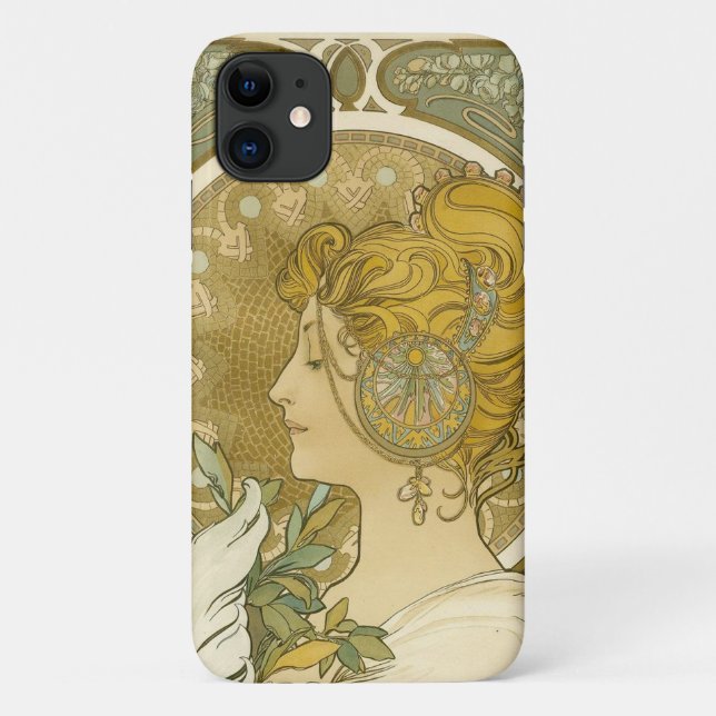 Coques Case-Mate iPhone La Plume d'Alphonse Mucha (Dos)