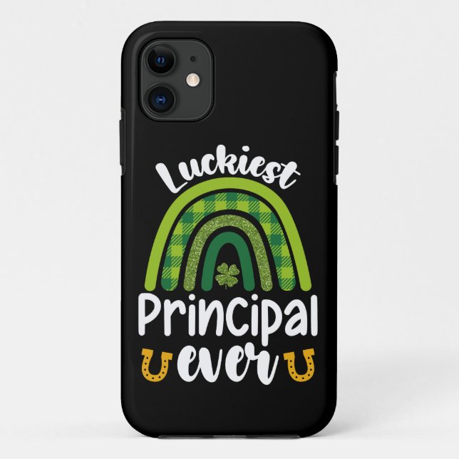 Coques Case-Mate iPhone La plus chanceuse de chaque école St Patrick's Day (Dos)