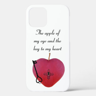 Case-Mate iPhone Case La pomme de mon oeil et la clé de mon coeur