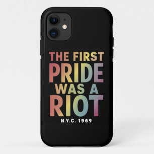 Case-Mate iPhone Case La première fierté était une émeute LGBT Gay Ally