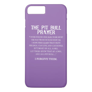 Coque iPhone 8 Plus/7 Plus La prière de pitbull