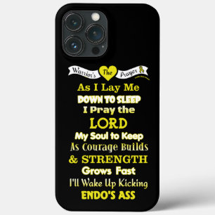Case-Mate iPhone Case La prière du guerrier...Endometriose