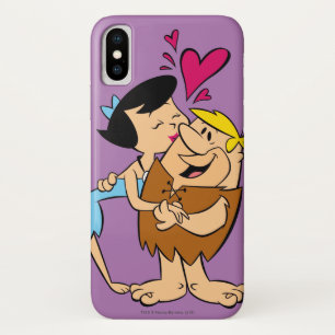 Case-Mate iPhone Case La prise de bec de baiser des Flintstones   Betty