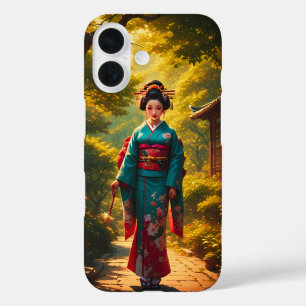 Coque Pour iPhone 16 La radiance d'un kimono
