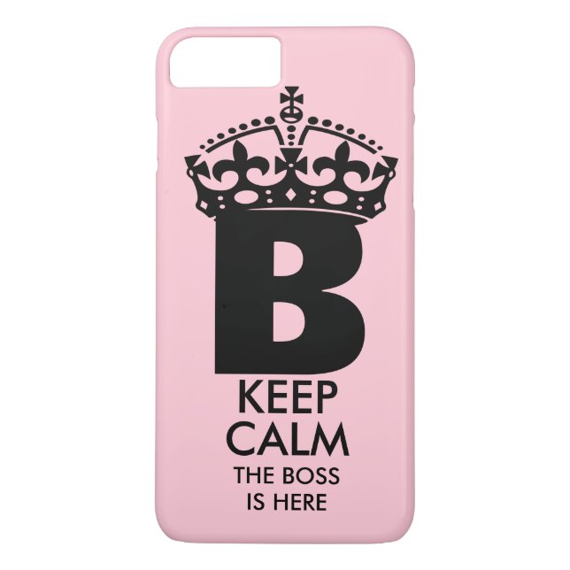 Coques Case-Mate iPhone La Reine B gardent le calme (Dos)
